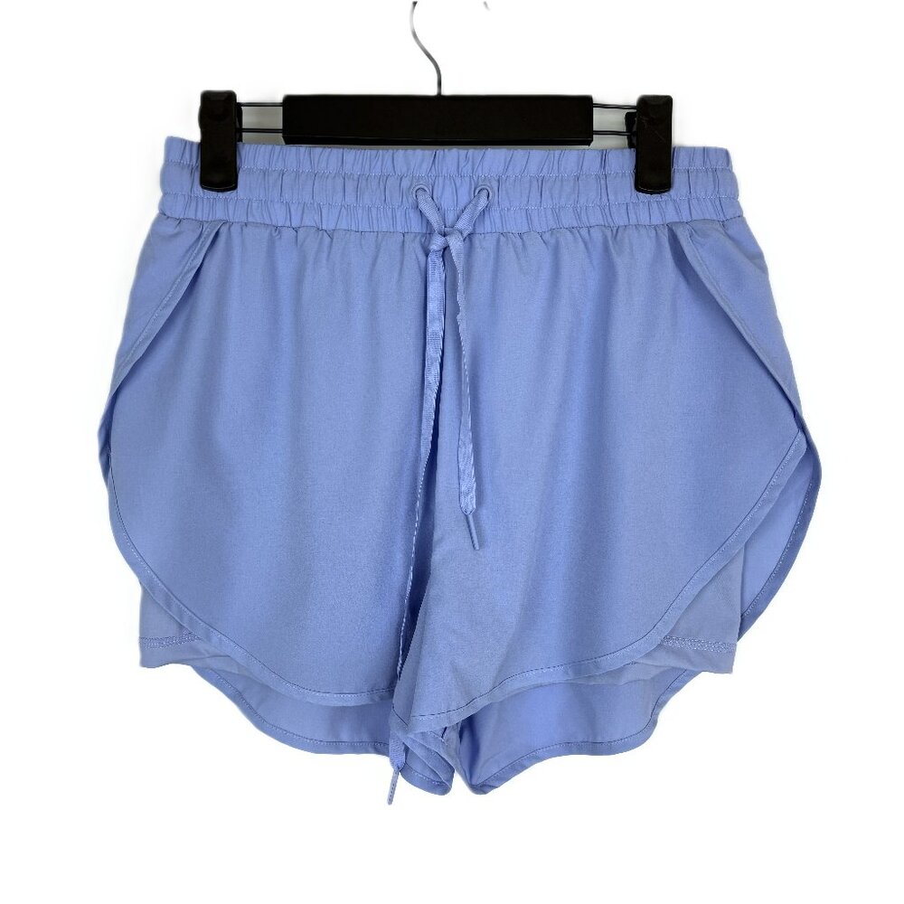 BuffBunny Light Periwinkle Athletic Shorts